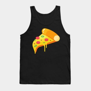 Bright Cheese Pizza Tank Top